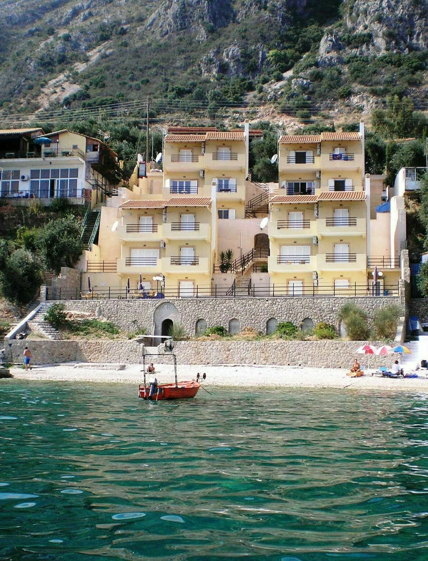 Glyfa Beach Villas Barbati Exterior photo